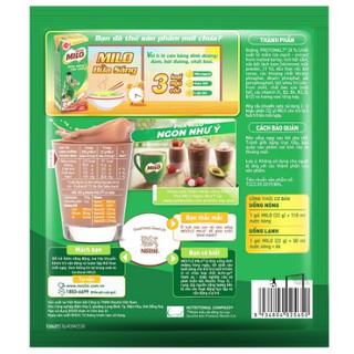 Gói thức uống lúa mạch Nestlé MILO 3 trong 1