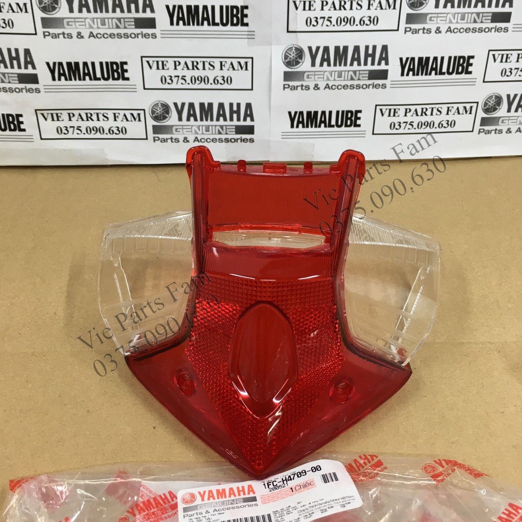 Bộ nắp chụp đèn hậu Sirius Fi 2012-2021 (giá theo bộ hoặc theo món) - Hàng chính hãng Yamaha