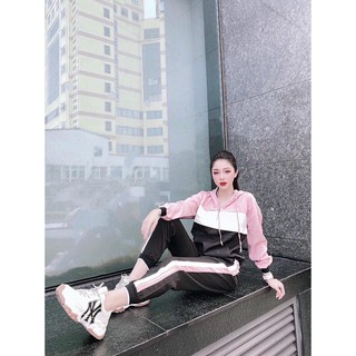 [MUA 1 ĐƯỢC 2] Set Trang Phục Nữ Thể Thao Màu Hồng Chất UMI Siêu Xinh ,Xuống Phố Là Mê - Cỏ Boutique