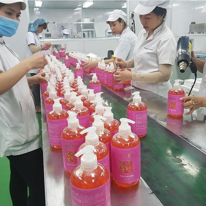 Sữa Tắm Nước Hoa Hương Hoa Hồng Riori Hana Shower Gel Rose 500ml | BigBuy360 - bigbuy360.vn