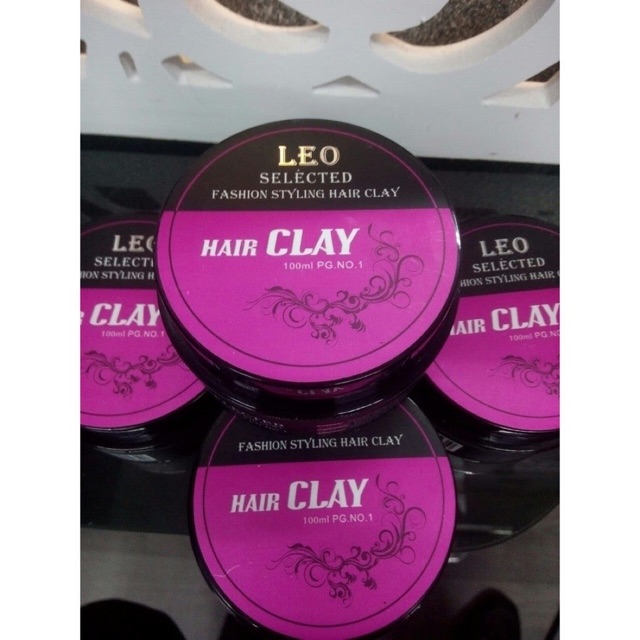 Sáp Vuốt Tóc Tạo Kiểu Giữ nếp lâu dài LEO Hair Clay Prosee 100g ( chính hãng )