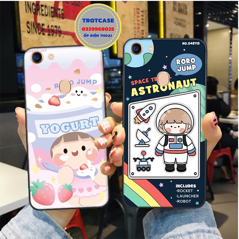 Ốp lưng Oppo F5 - F5 Youth - F7 - F7 Youth - in hình cô bé Roro Jum sáng mịn , giá rẻ , nhiều biểu cảm