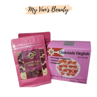 Kẹo socola giảm cân Chokolade Vaegttab mới tác dụng mạnh gấp đôi bản cũ – MY VANS BEAUTY