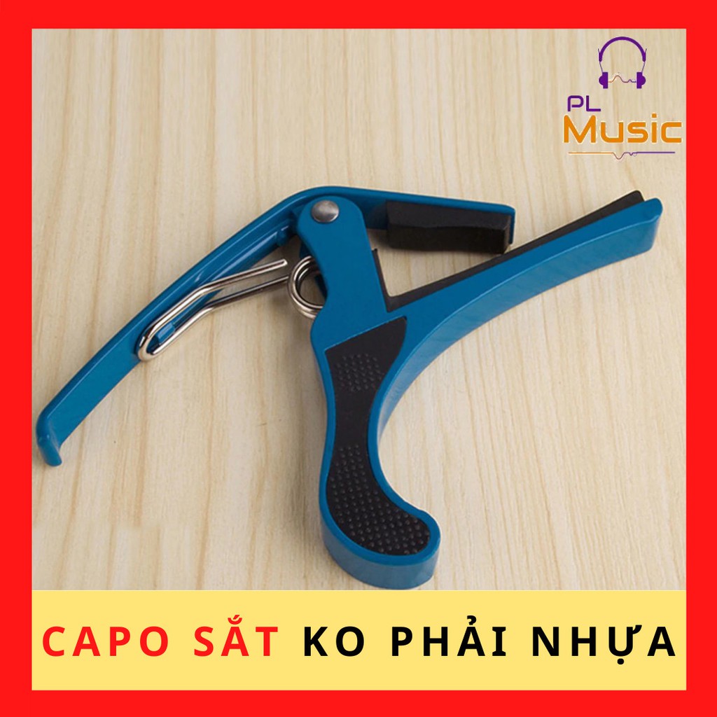 Capo đàn Guitar Acoustic bằng SẮT (inbox chọn màu)