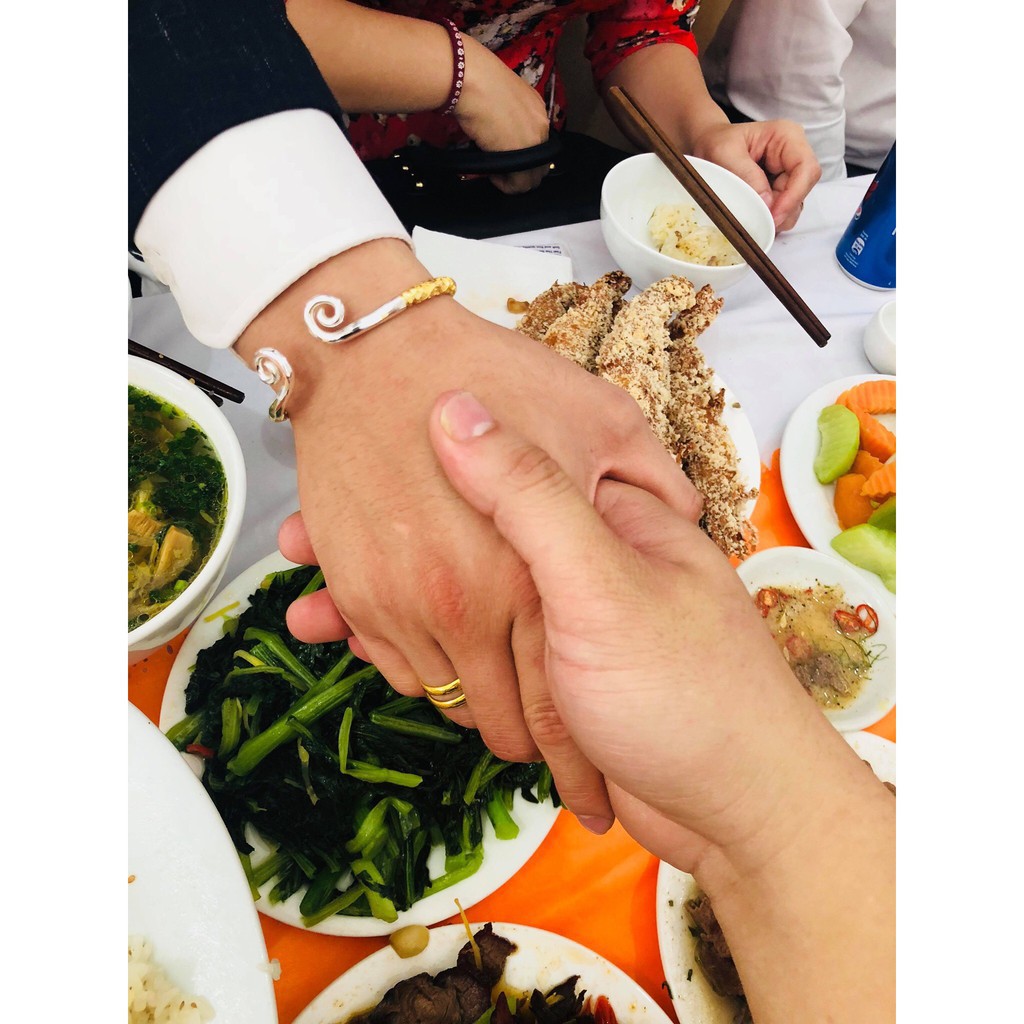 Lắc tay bạc Combo 1 Vòng Kim Cô- 1 Nhẫn kim cô WuKonG - Unisex | BigBuy360 - bigbuy360.vn