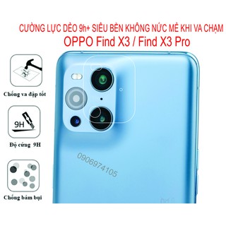 Cường lực dẻo Bảo vệ Camera OPPO Find X3 pro / Fin X3,  Bảo vệ camera tránh qua đập, tránh trầy xước tiệt đối
