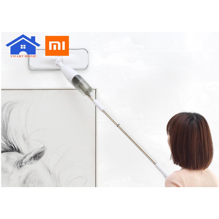 Cây Lau Nhà Thông Minh Xiaomi Có Bình Xịt Nước Đa Năng- Cây Lau Nhà bàn lau nhôm Phun Sương