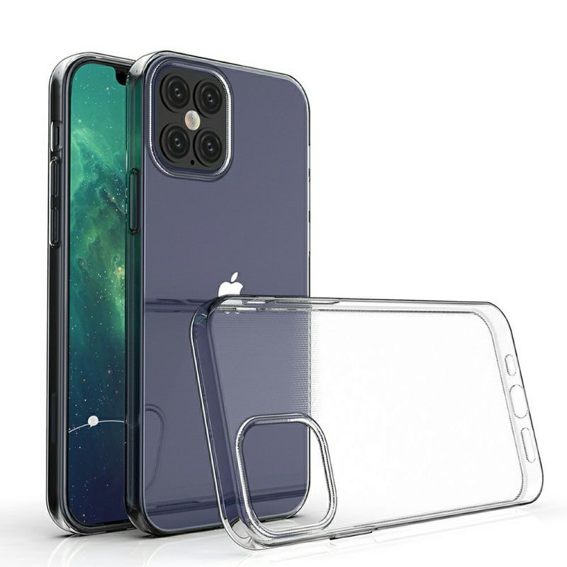 Ốp lưng dẻo TPu cho iPhone 12 Mini/ 12/ 12 Pro/ 12 Pro Max Silicon mỏng 0.5mm trong suốt