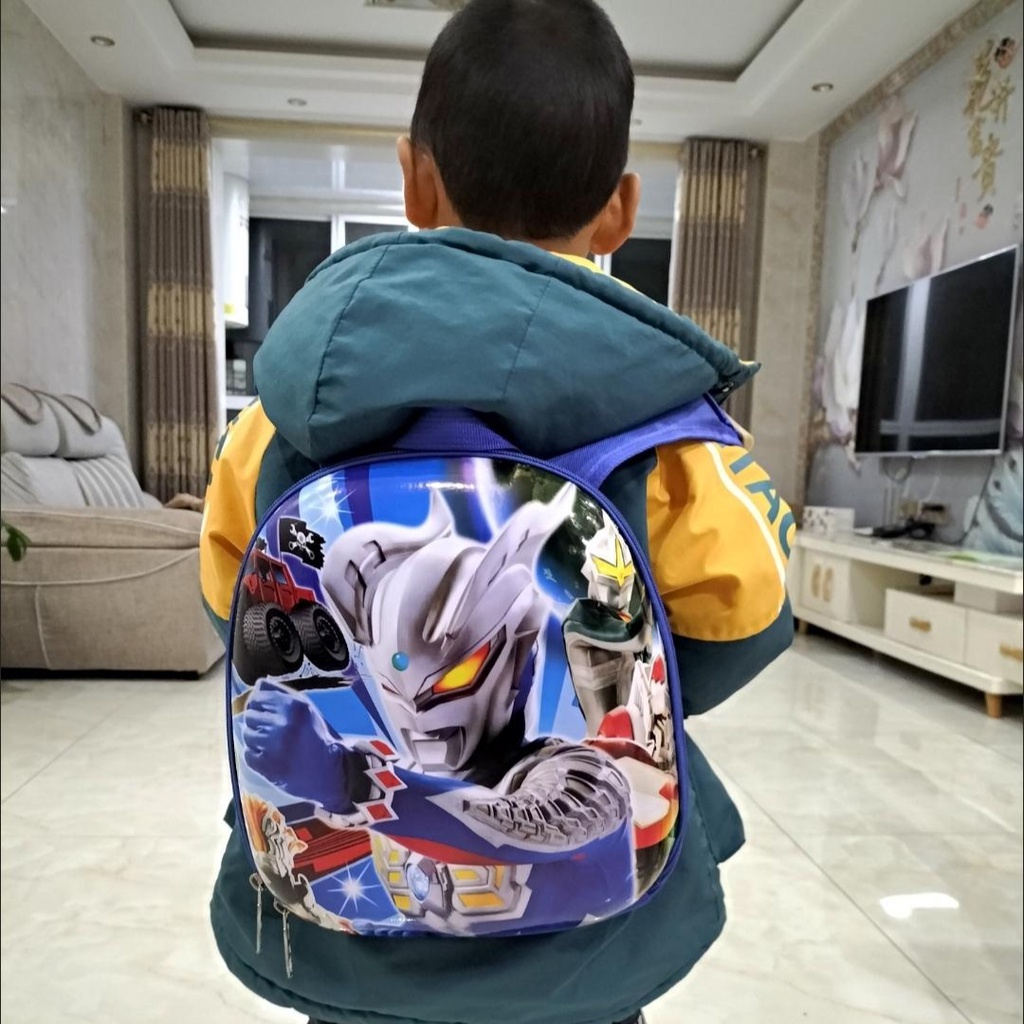 Ba Lô Đi Học Hình Quả Trứng Hoạt Hình Xinh Xắn Dành Cho Bé 2-3 - 4 Tuổi