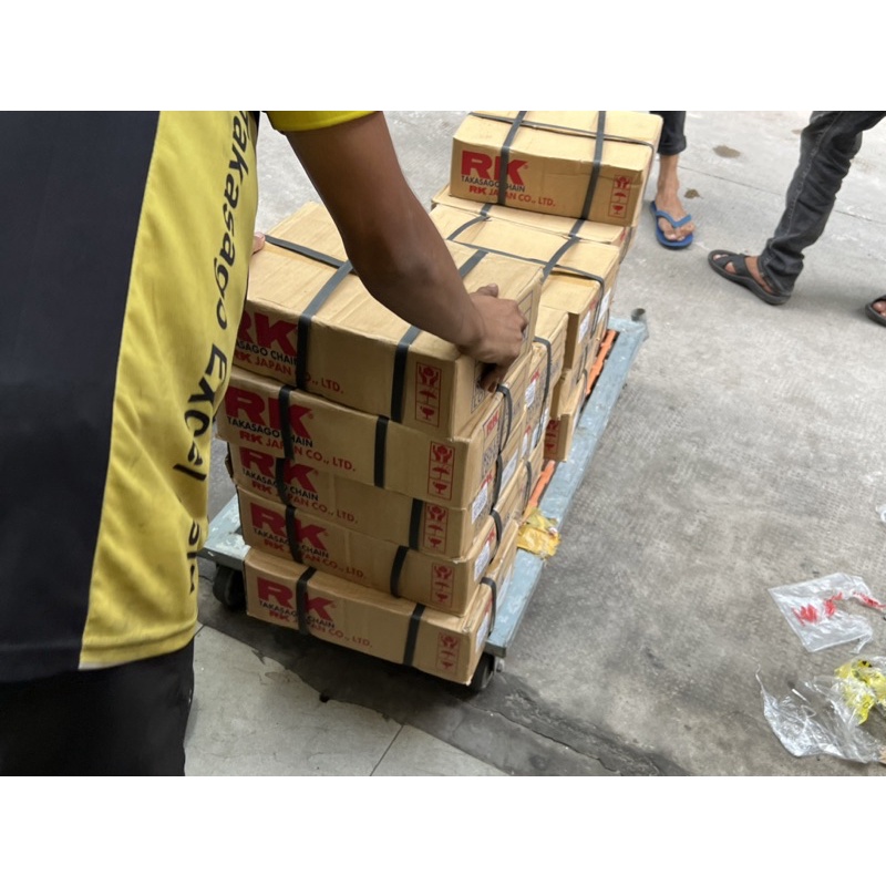 Nhông sên dĩa RK dĩa nhôm 7075 Raider, Ex150, Sonic, Winner