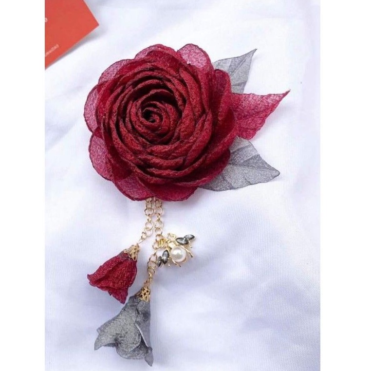 Hoa cài áo handmade cao cấp