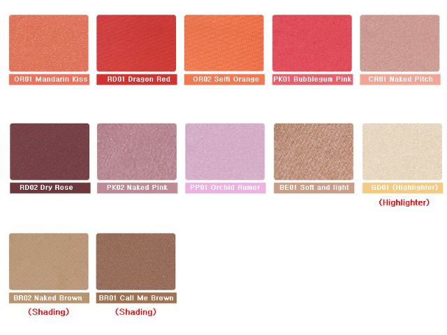 Má hồng Saem Single Blusher