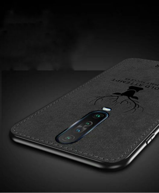 Ốp lưng Redmi K30 / K30 5G / K30 Pro / K40 / Poco F2 Pro / K50 Gaming / K60 / K60 Pro chống sốc vải đầu hươu cao cấp
