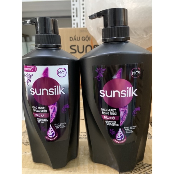 COMBO DẦU GỘI SUNSILK 900G+XẢ 640G SUNSILK