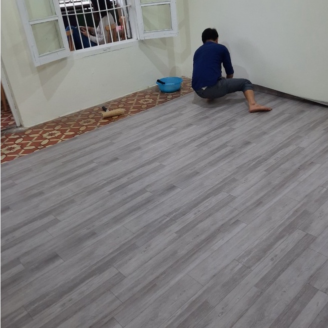 Thảm Nhựa Giả Gỗ, Thảm Simily Giả Vân Gỗ Chống Nước, Ẩm Mốc