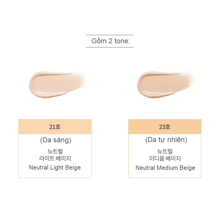 Phấn nước kiềm dầu che phủ cao MISSHA Velvet Finish Cushion SPF50+ PA+++