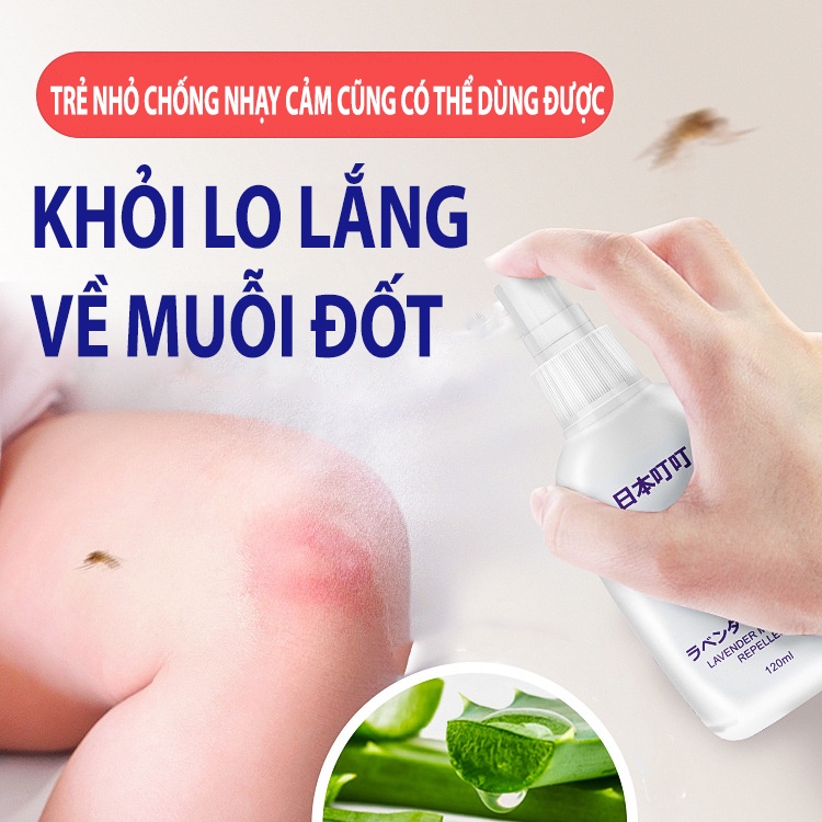 Xịt Chống Muỗi, Côn Trùng Dingding 70ml,Thành Phần Tự Nhiên An Toàn Cho Bé, Giảm Ngứa Hiệu Quả, Chống Mọi Côn Trùng.