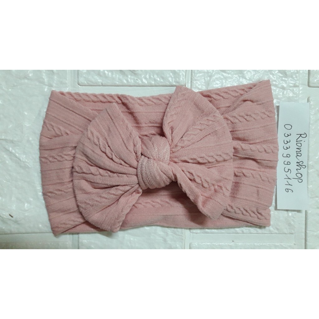 Băng Đô Nơ Turban Cho Bé 💕 FREESHIP💕 Bản Rộng Thun Phong Cách Châu Âu cho bé