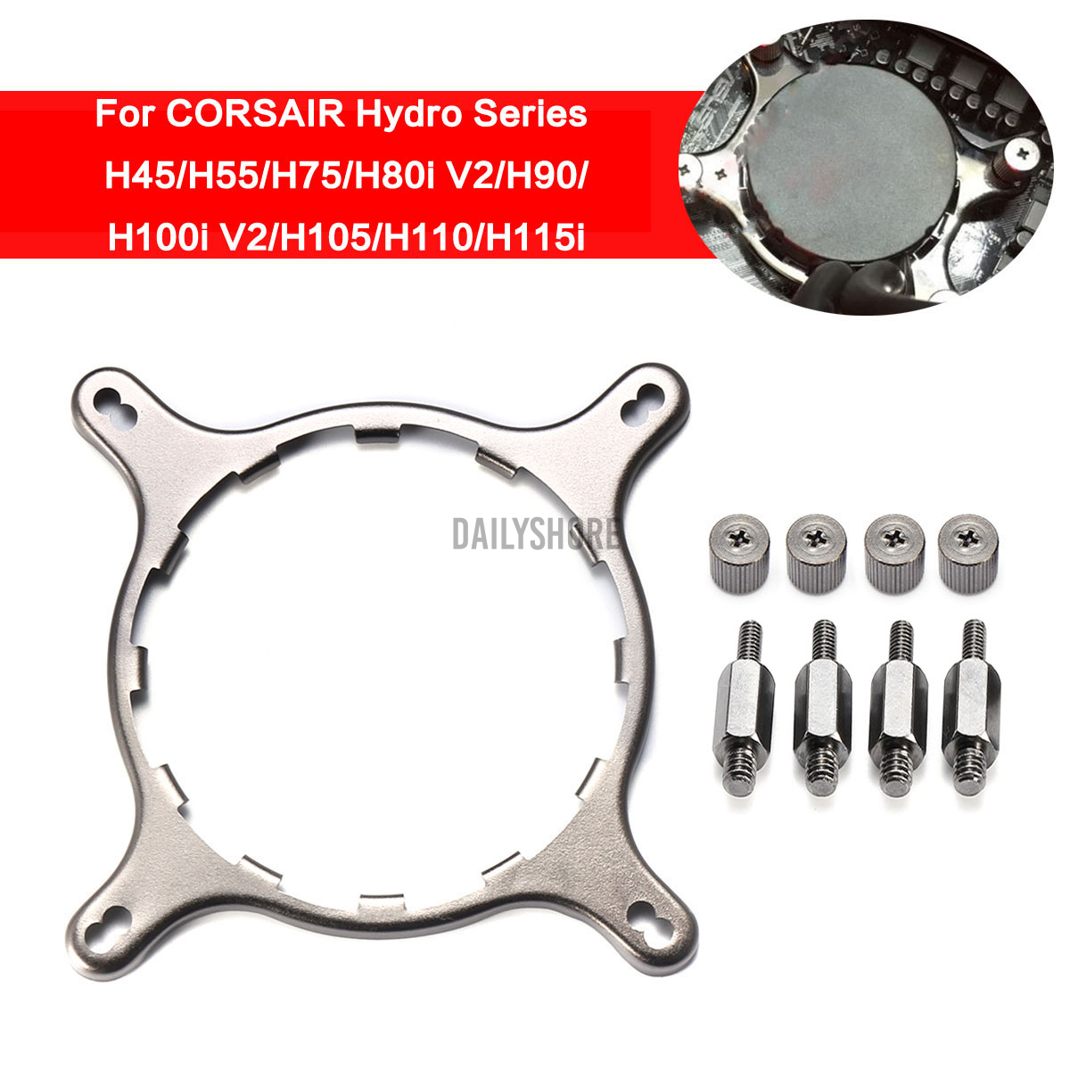 Giá Đỡ Cho Corsair Hydro Series H45 H55 H60 H75 H80I V2 H100I V2 H115I