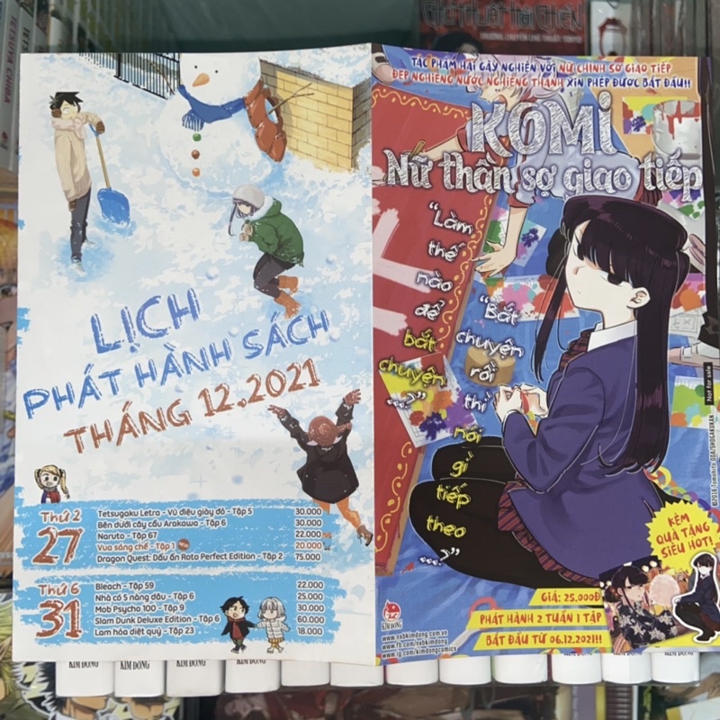 Lịch Phát Hành Kim Đồng
