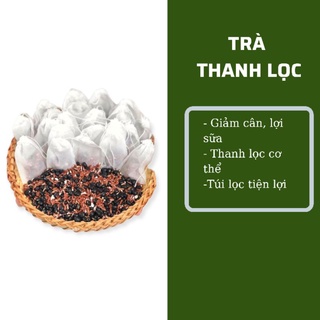 Trà Thanh lọc gạo lứt đậu đen đậu đỏ hoa nhài