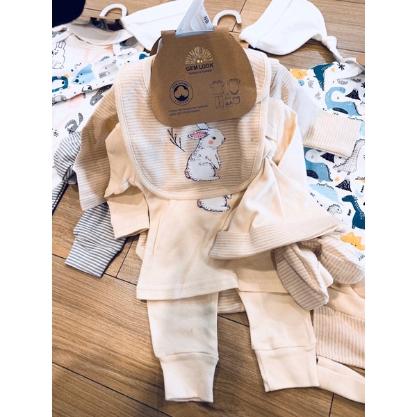 SET 6 sơ sinh GEMO LOOK