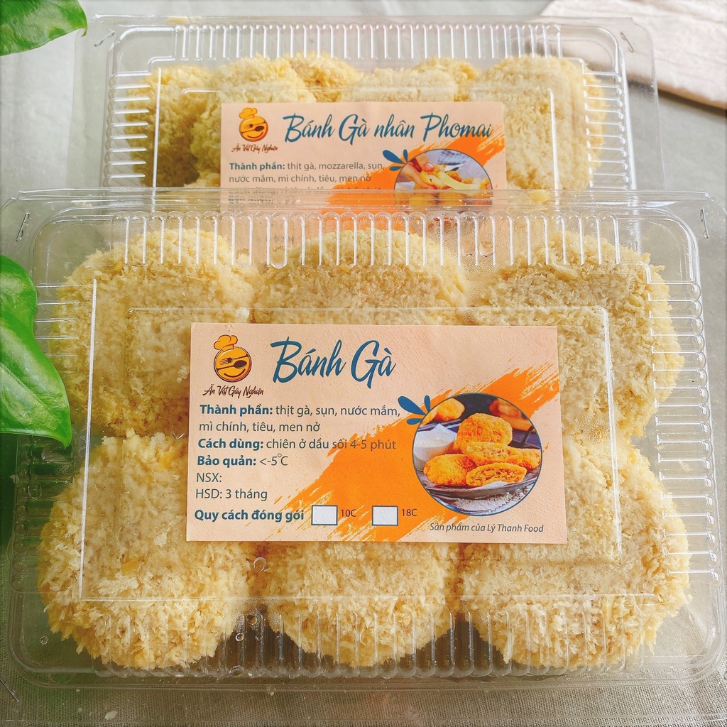 Bánh gà nhân phô mai mozzarella thơm đậm vị thịt gà, béo ngậy vị phô mai