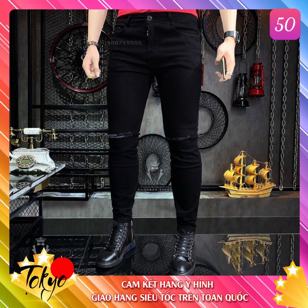 Quần Jean Nam Cao Cấp 💝FREE SHIP💝 Quần Bò Nam Cao Cấp Tokyo09 | BigBuy360 - bigbuy360.vn