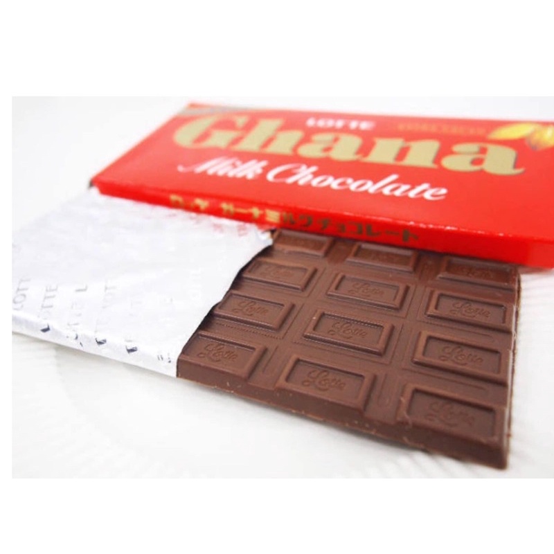 Chocolate Lotte Ghana Thanh 50g Socola Nhật