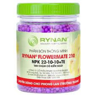 Phân bón thông minh tan chậm rynan 22-10-10 lọ 150gr