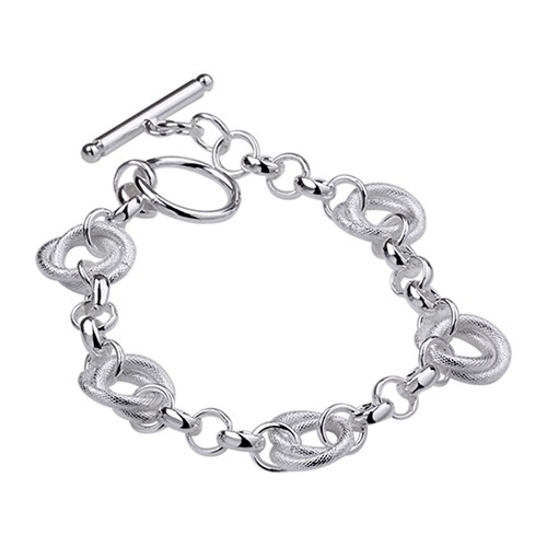 Vòng Đeo Tay Mạ Bạc 925 Thời Trang Xinh Xắn Cho Nữ