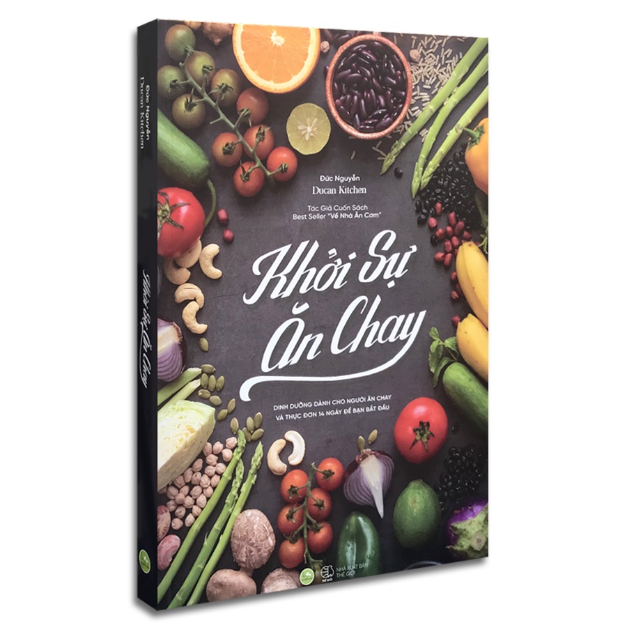 Sách - Khởi sự ăn chay -  Tuyển tập các món chay - Sách hướng dẫn nấu ăn