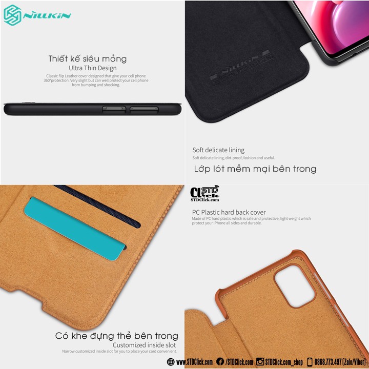 BAO DA SAMSUNG GALAXY M51 NILLKIN QIN CHÍNH HÃNG | BigBuy360 - bigbuy360.vn