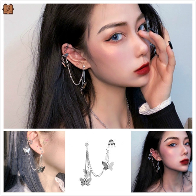 Khuyên Vành Tai Hình Bướm Cá Tính