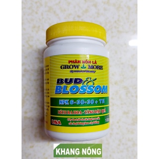 phân bón lá Growmore 6-30-30 TE USA hộp 100g kích hoa
