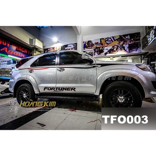 Tem xe toyota fortuner - tfo003