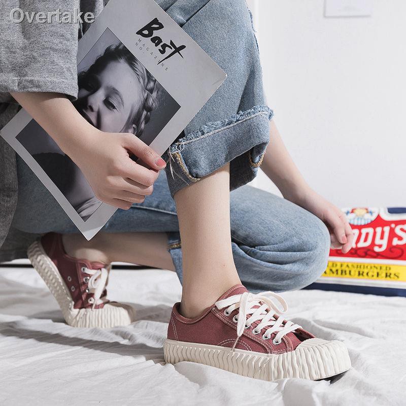 Giày Thể Thao Nữ Bằng Vải Canvas Thời Trang Phong Cách Hàn Quốc | BigBuy360 - bigbuy360.vn