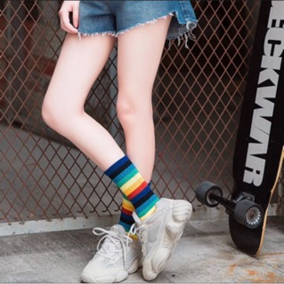Vớ sọc 7 màu/ rainbow