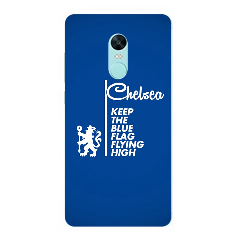 Ốp điện thoại silicon in logo Chelsea cho Wiko View 4 XL Max WIM Sunny 5 Lite Y61