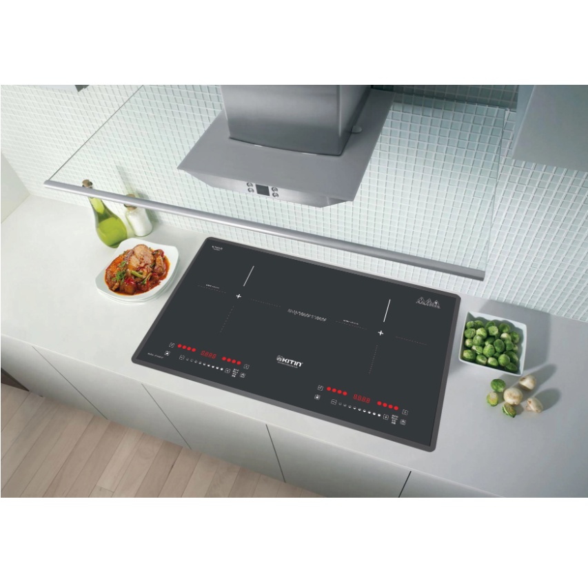 BẾP TỪ ĐÔI KITIN DP-268DI - Mặt kính Ceramic công nghệ Nhật bản