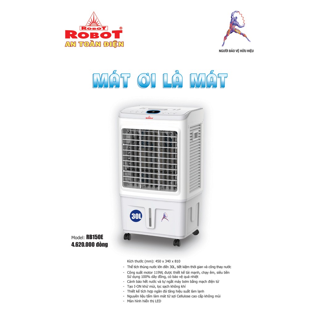 QUẠT ĐIỀU HÒA ROBOT RB150E