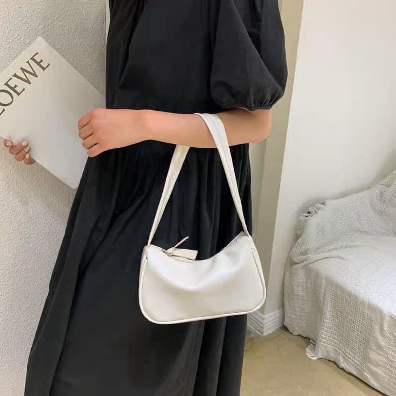 Túi Xách Nữ Kẹp Nách - Đeo Vai Da Mềm Hotteen 2021 🙊