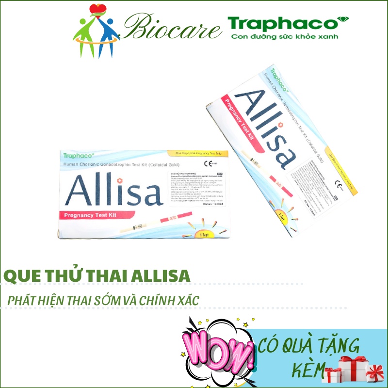 Que thử thai ALLISA que thử thai nhanh HCG