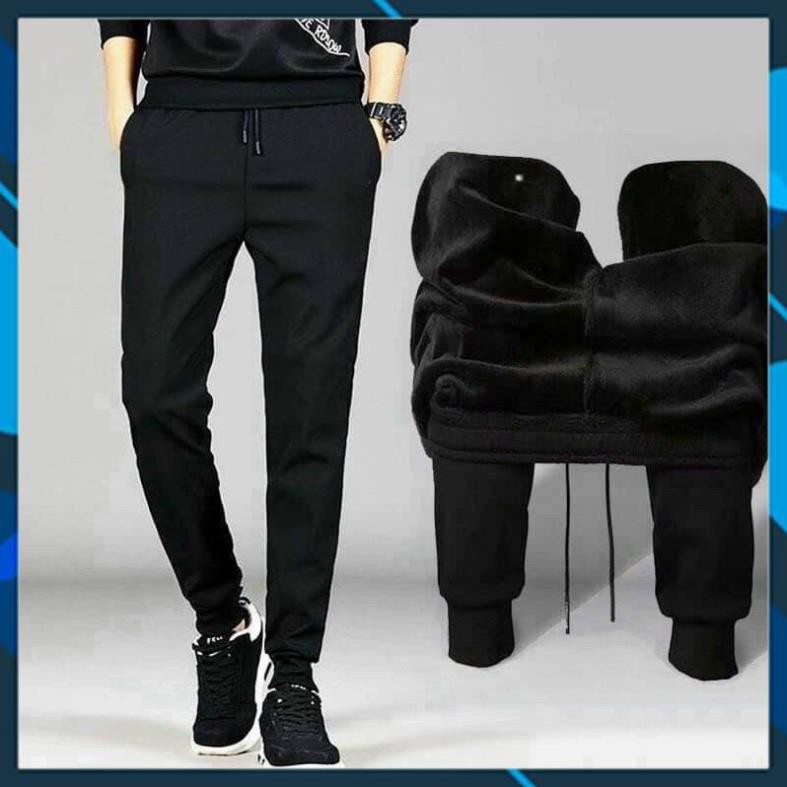 {Sale lỗ-Gt sp mới} Quần jogger nam lót lông siêu ấm 292 | BigBuy360 - bigbuy360.vn