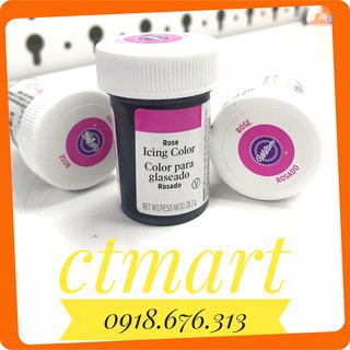 Màu hồng ROSE - Màu thực phẩm Wilton