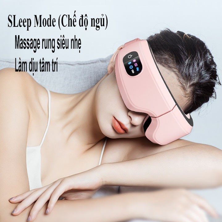 Máy massage mắt, Eye Massage không dây Smart Bluetooth - Bảo hành 12 tháng