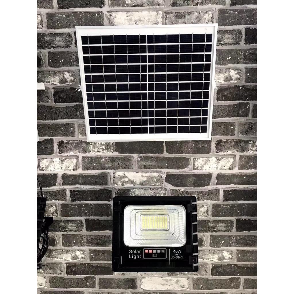 Đèn Pha năng Lượng Mặt Trời JINDIAN 40W