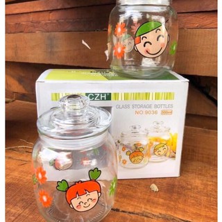 Set 2 hũ thủy tinh trong suốt cao cấp 500ml - no 9036 5.0