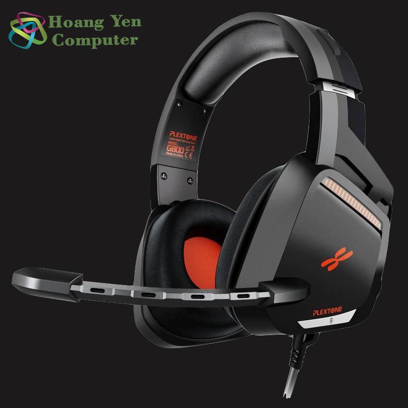 Tai Nghe Chụp Tai Gaming Plextone G800, Dây Cắm Jack 3.5mm - BH 3 Tháng 1 Đổi 1