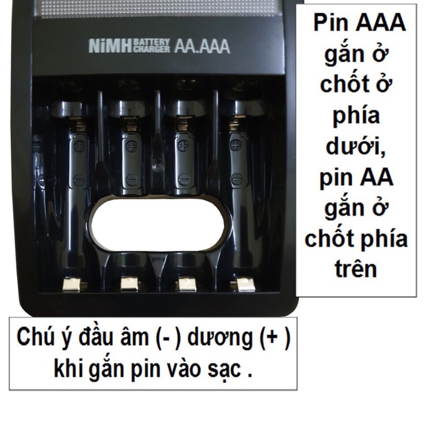 Bộ máy Sạc Pin AA- AAA ENERGIZER kèm 4 viên pin sạc AA 2000 mAh